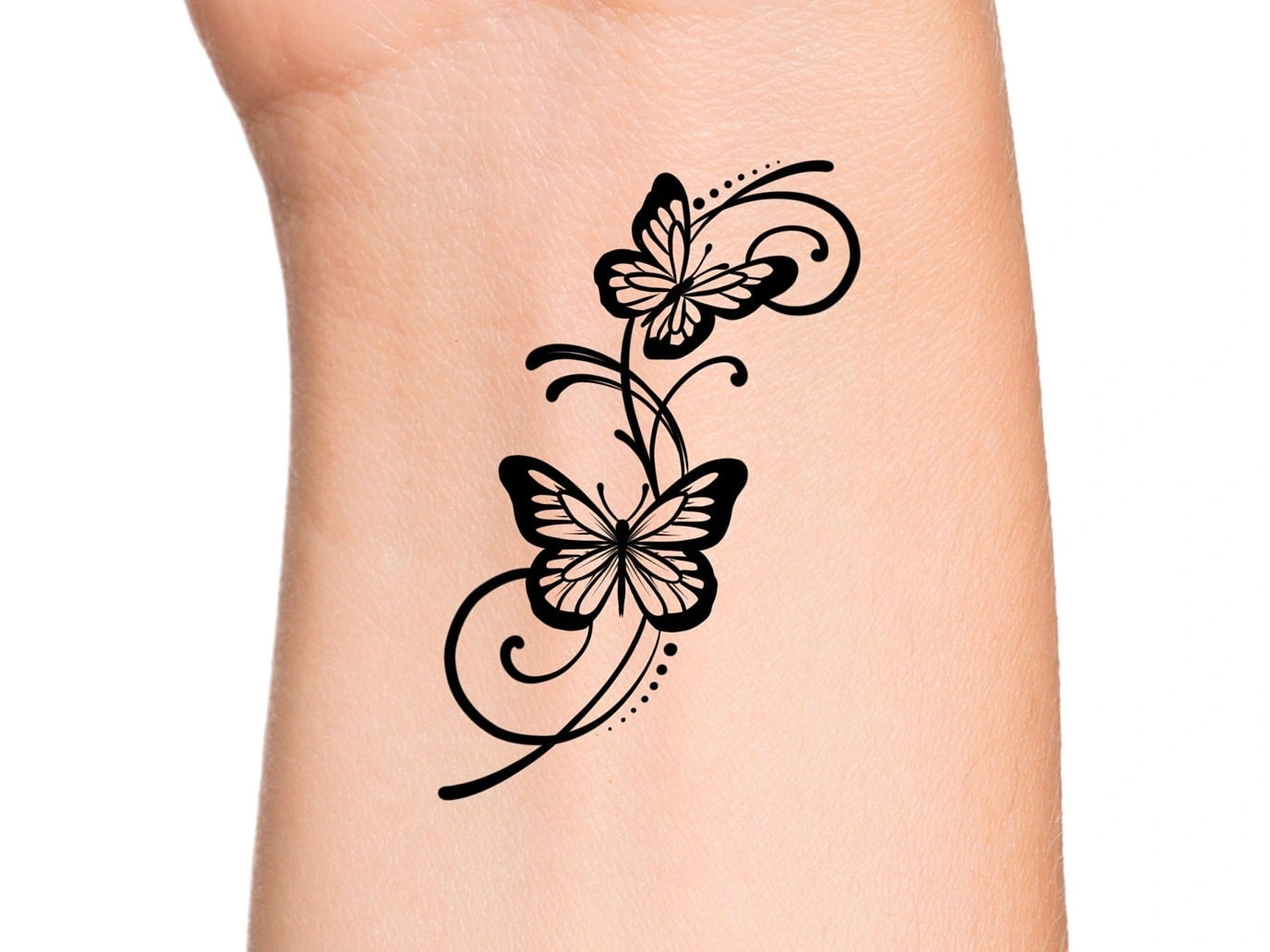23 Butterfly Tattoo Designs On Wrist: Subtle Beauty