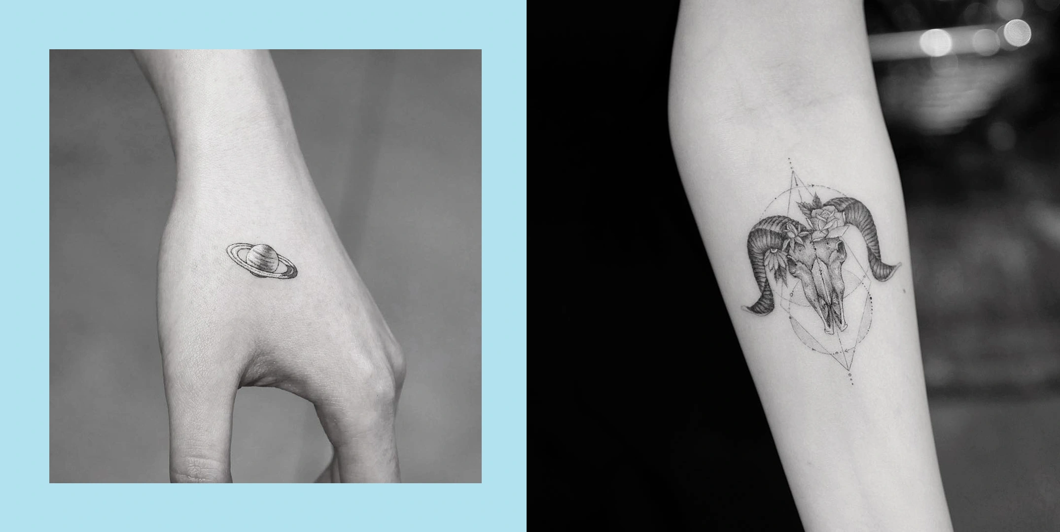 Capricorn Tattoo Ideas For Females