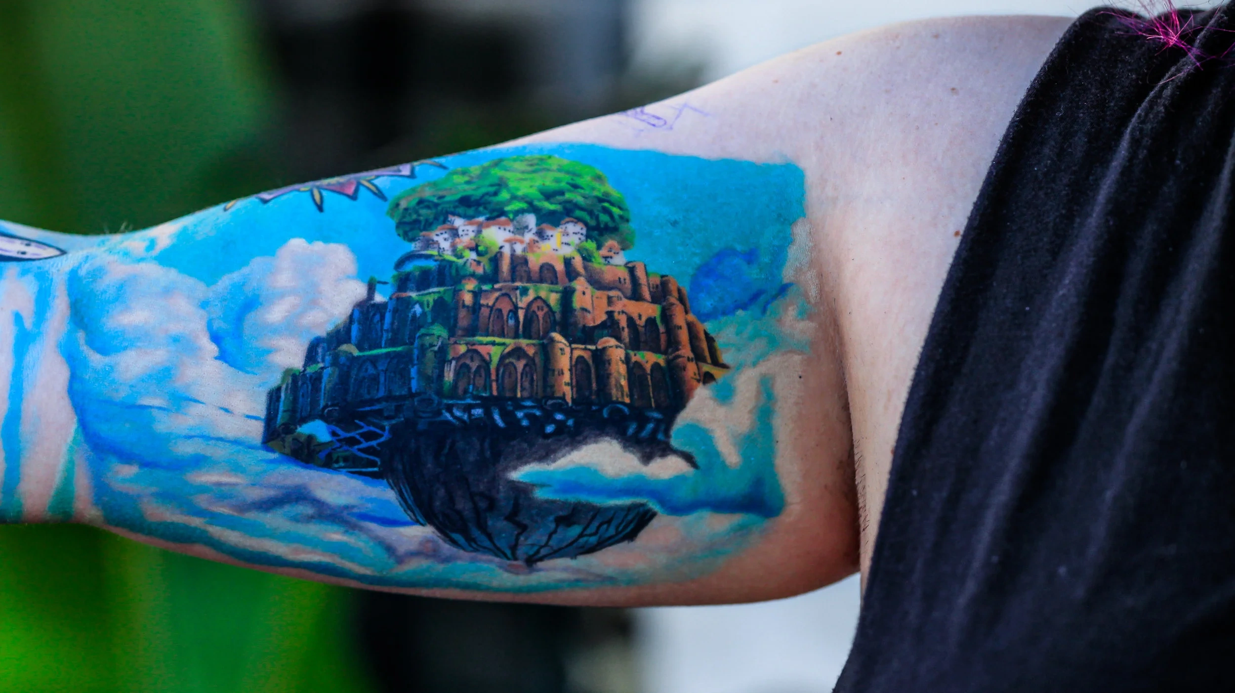 20 Celestial Castle In The Sky Tattoo: Dream Flight