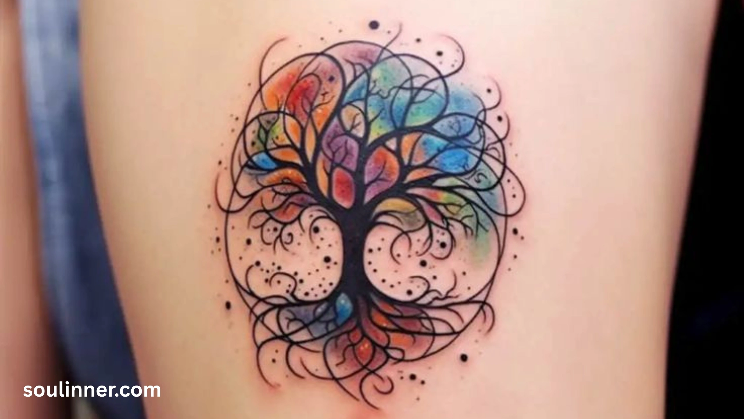 21 Radiant Chakra Tree Of Life Tattoo Brings Balance