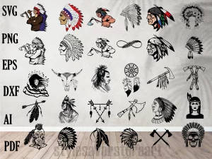 17 Cherokee Native American Face Tattoo: Cultural Pride