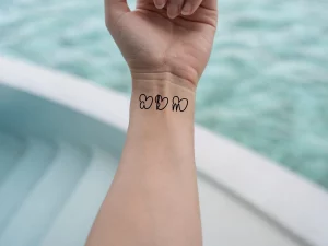 30 Ultimate Guide To Children'S Initials Tattoo On Wrist