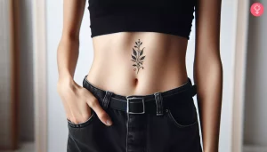 8 Elegant Classy Belly Button Tattoos For Females
