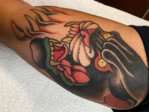 24 Best Colored Tattoos On Light Brown Skin