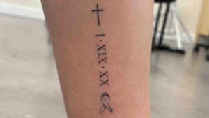 17 Bold Cross Tattoo With Roman Numerals: A Guide