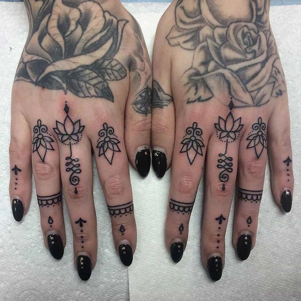 11 Top Sets For Cute Hand Tattoos For Black Females