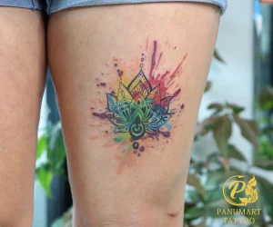 15 Chic Cute Leg Tattoos For Black Females