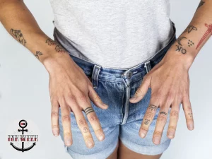 22 Easy Stick And Poke Tattoo For Beginners