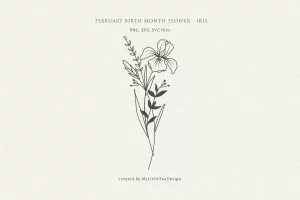 28 Elegant February And May Birth Flower Tattoo