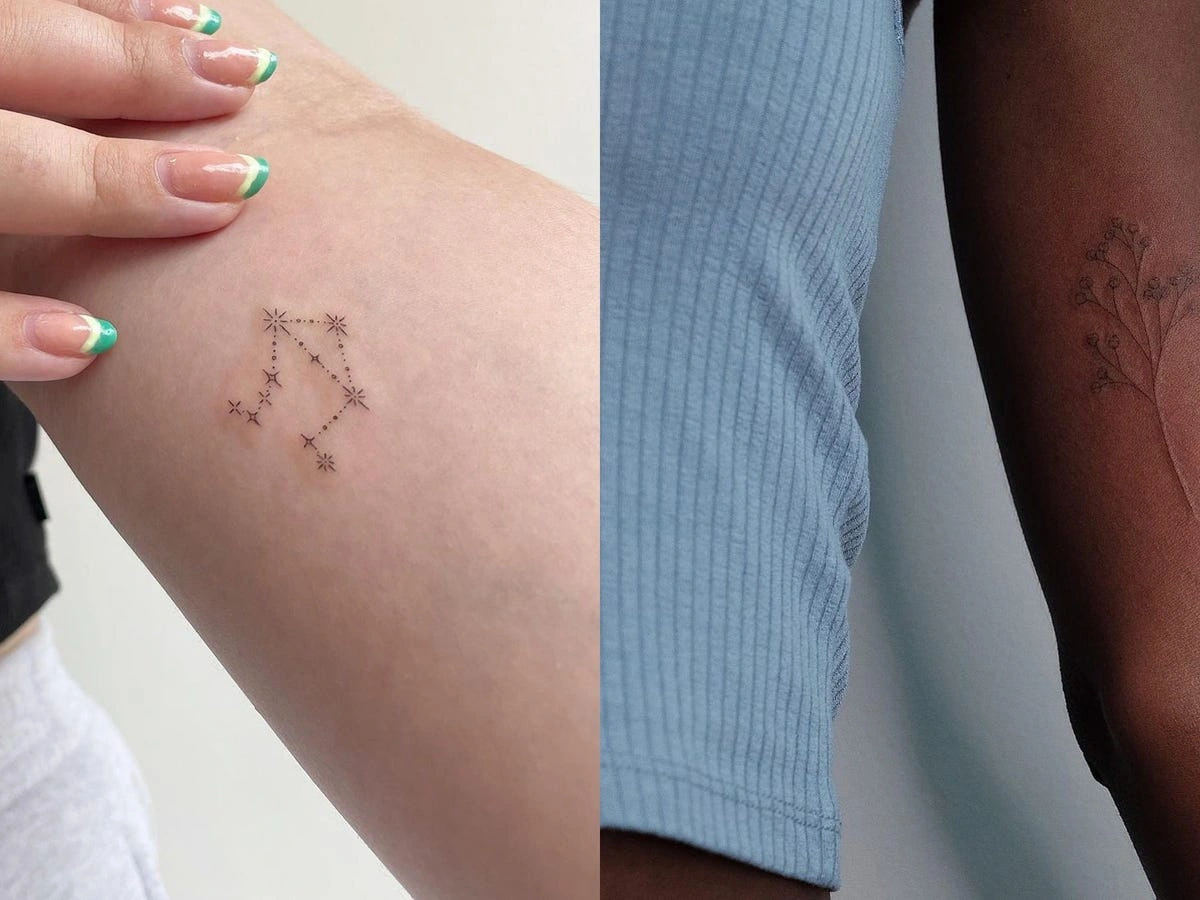 15 Elegant Libra Tattoos For Females Balance Refined