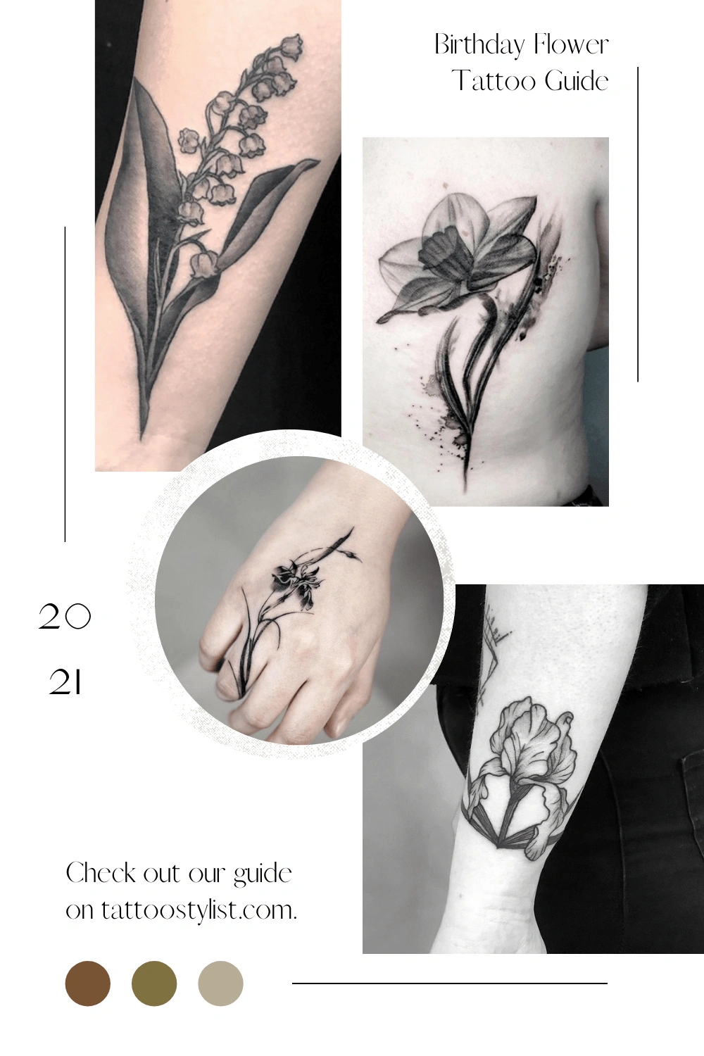 Flower Tattoo Designs For Guys