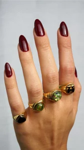 35 Modern Gel Fall Nail Collection 2025: Autumn Chic