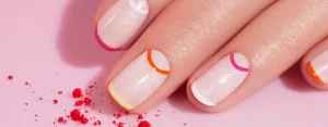 Explore Geometric French Nail Art Series Trends