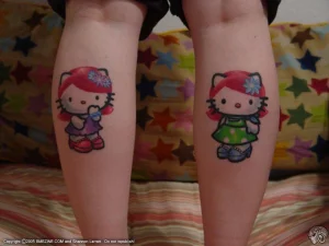 12 Hello Kitty Designs For Tattoos - Enchanting Ink