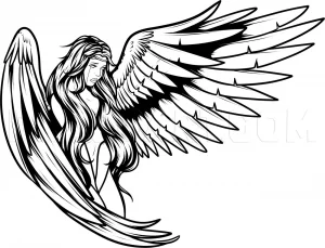 Images Of Tattoos Of Angels: A Guide To Sacred Ink