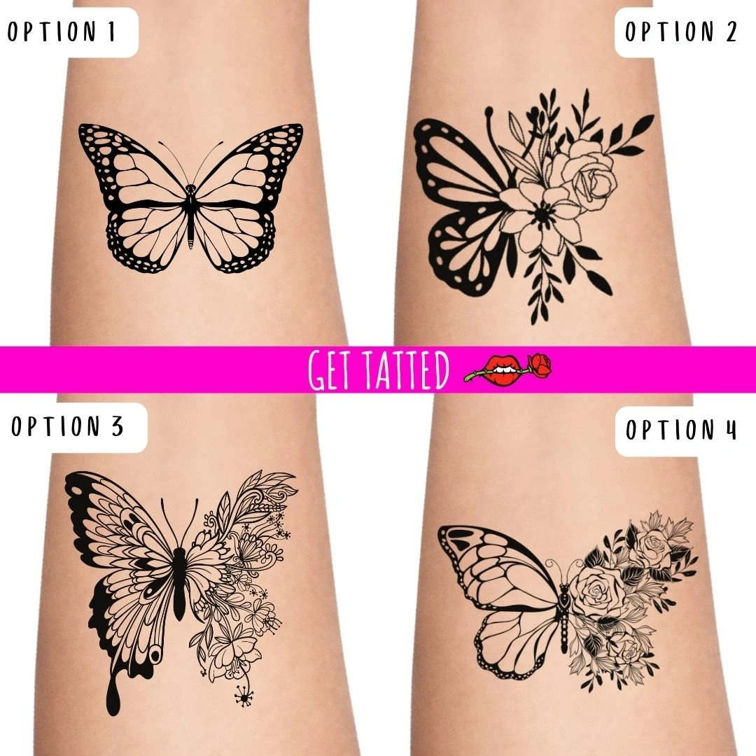 13 Elegant In Loving Memory Butterfly Tattoos Forever