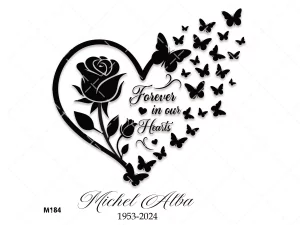 22 Whispered Love In Loving Memory Tattoos With Roses