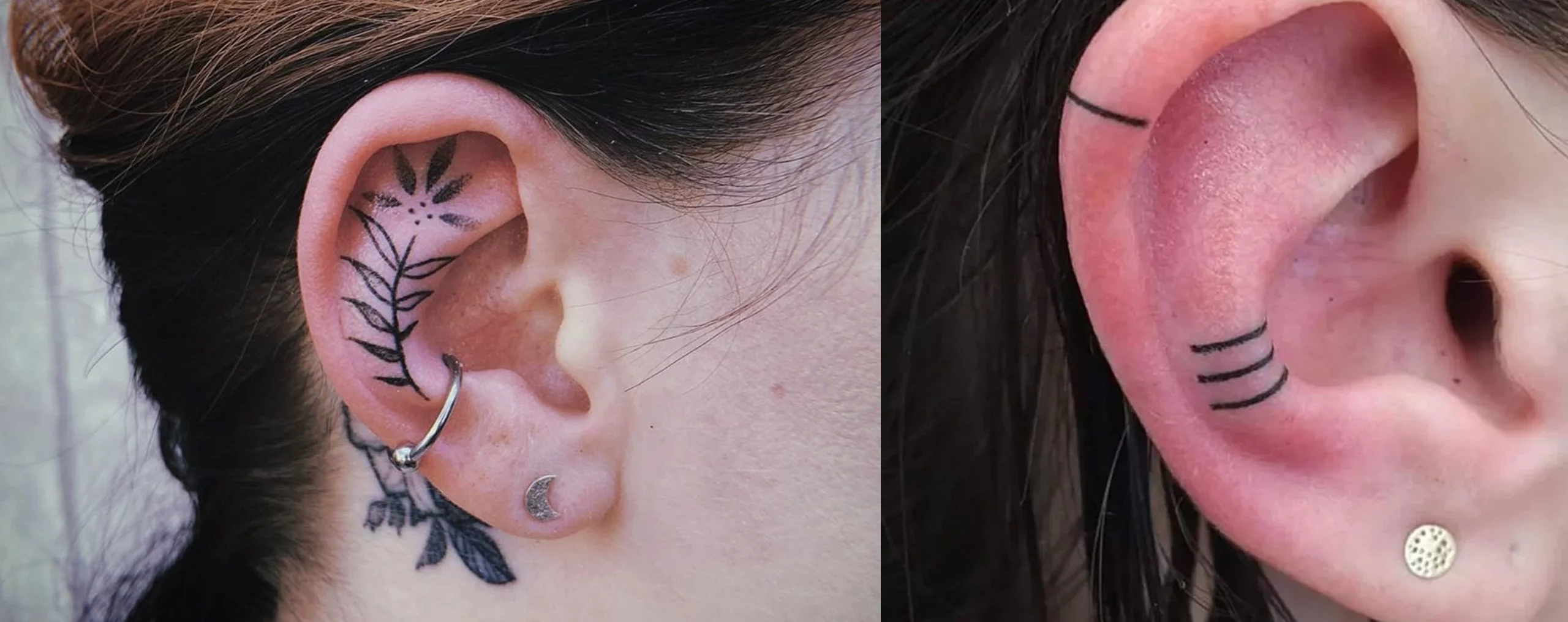 16 Stunning Inner Ear Tattoo Designs Spark Your Style