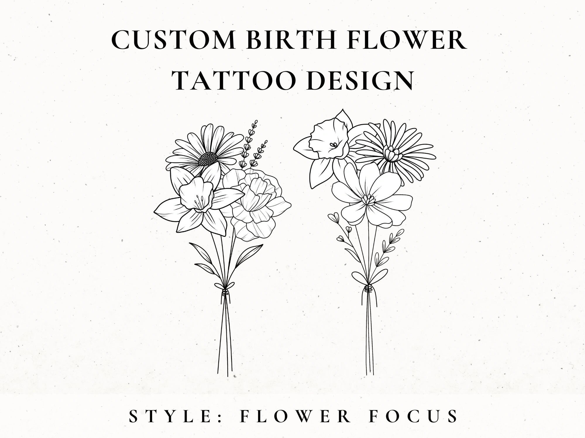 27 Chic July And November Birth Flower Tattoo Surprise