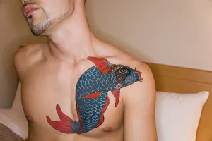 17 Koi Fish Tattoo On Ribs