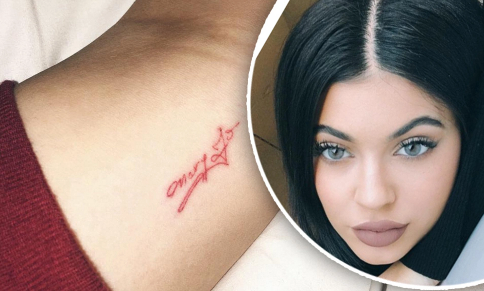 22 Sparkling Kooky Kylie Jenner Red Heart Tattoo Mania