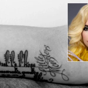 11 Lady Gaga Little Monster Tattoo Explores Artistry