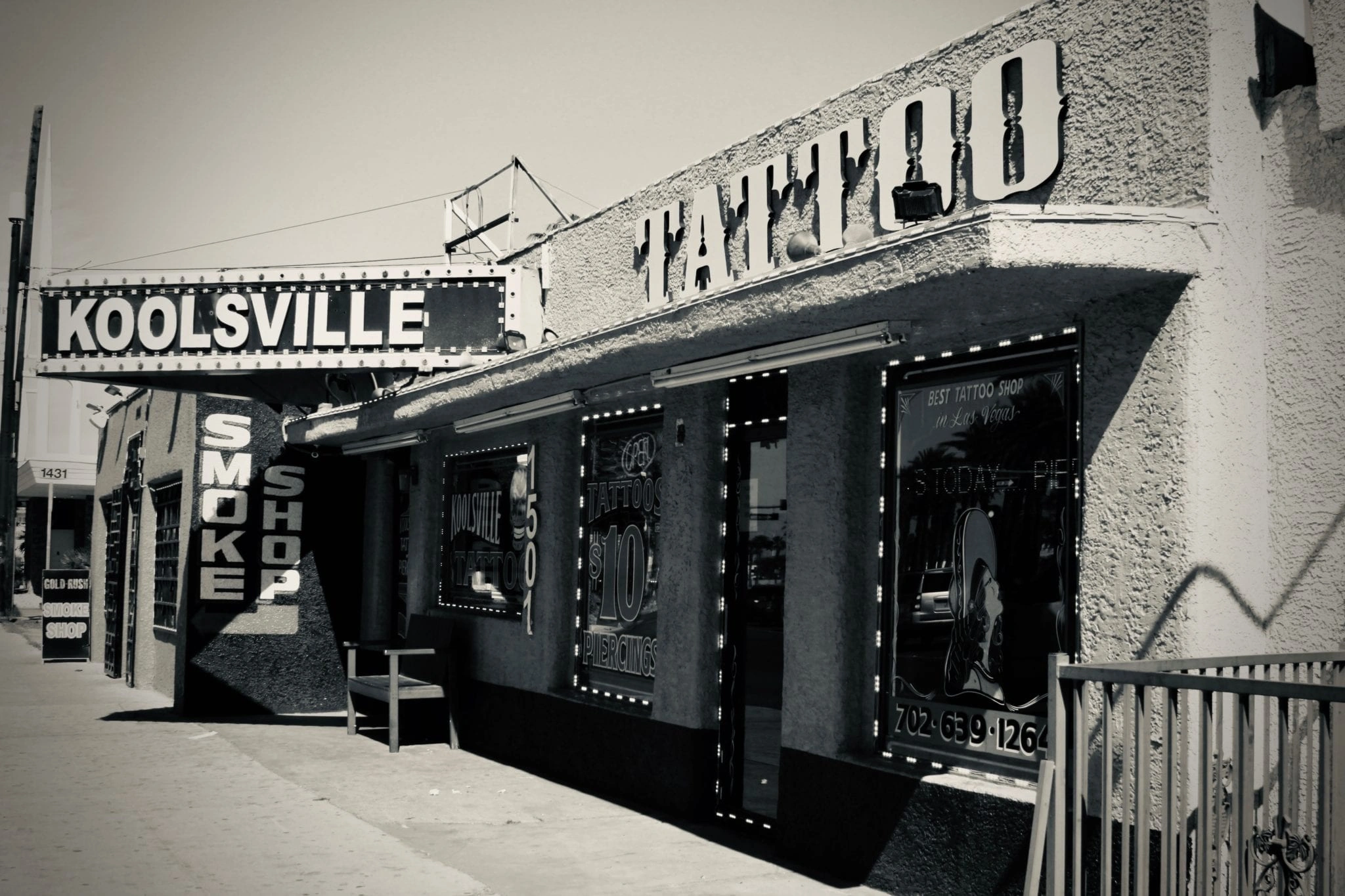 Las Vegas Strip Tattoo Shops