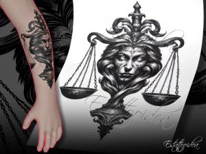 17 Elite Libra Tattoo Designs For Men