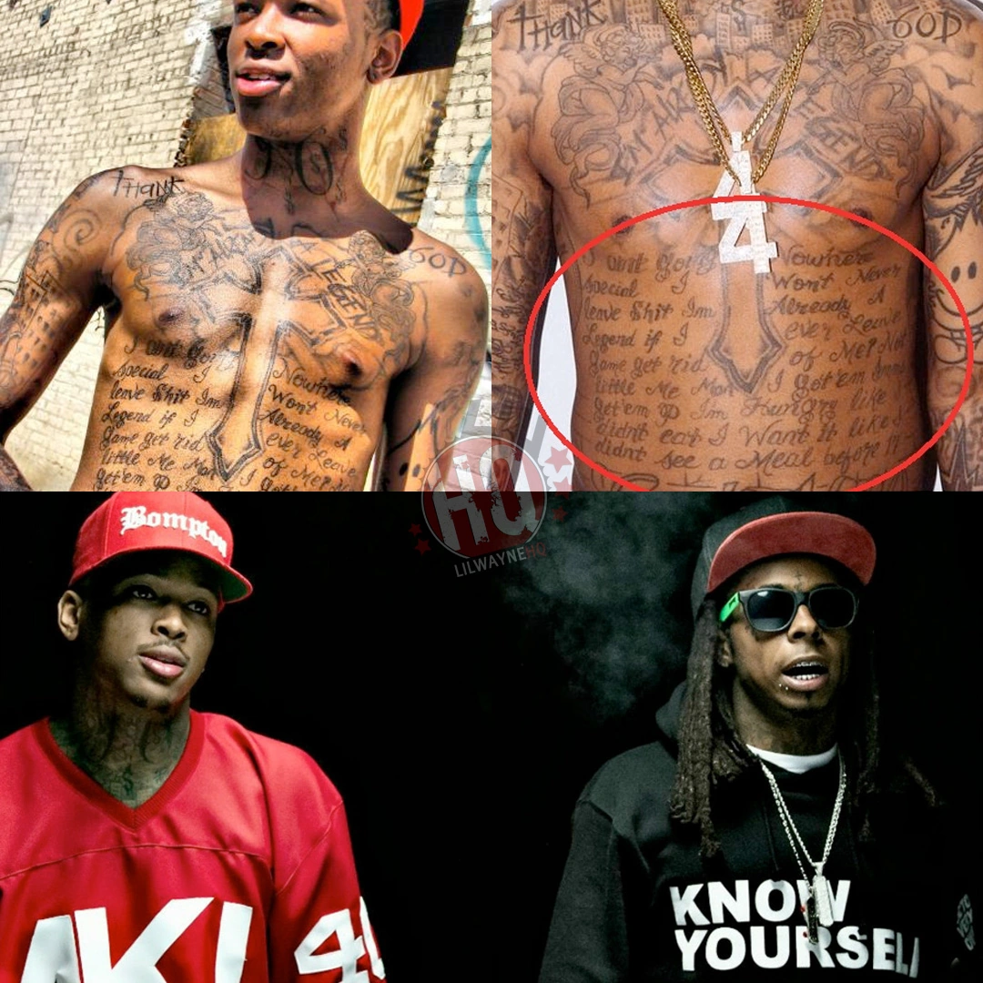 Lil Wayne Tattoos Glow In The Dark
