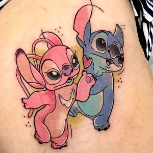 10 Lilo And Stitch Couple Tattoos To Spark Love