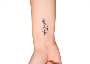 36 Unique Lily Of The Valley Tattoo Ideas
