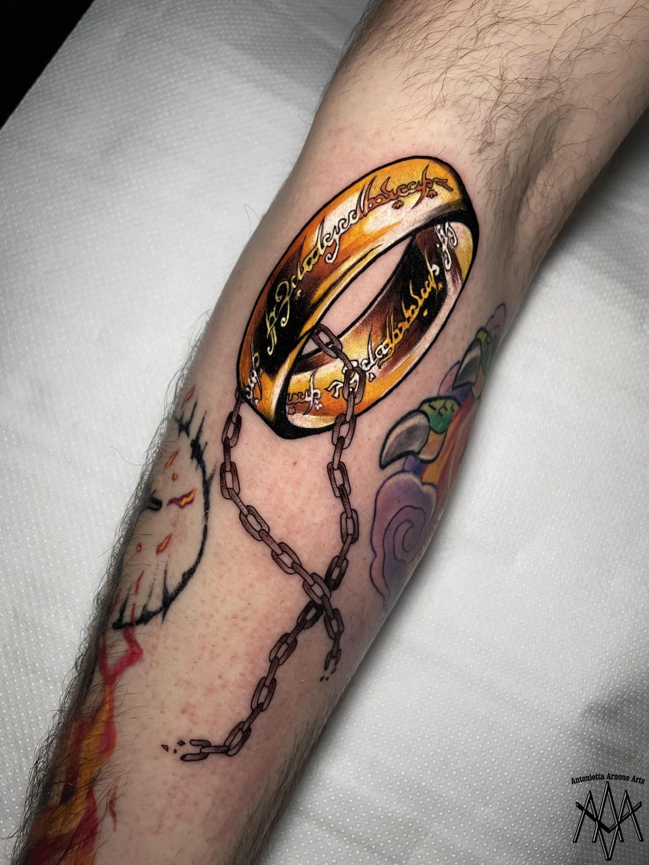 12 Mystical Lord Of The Rings One Ring Tattoo Marvel