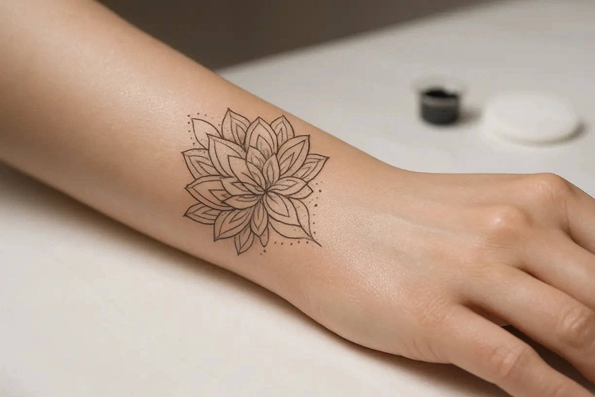 24 Serene Lotus Mandala Tattoo Designs Pure Harmony