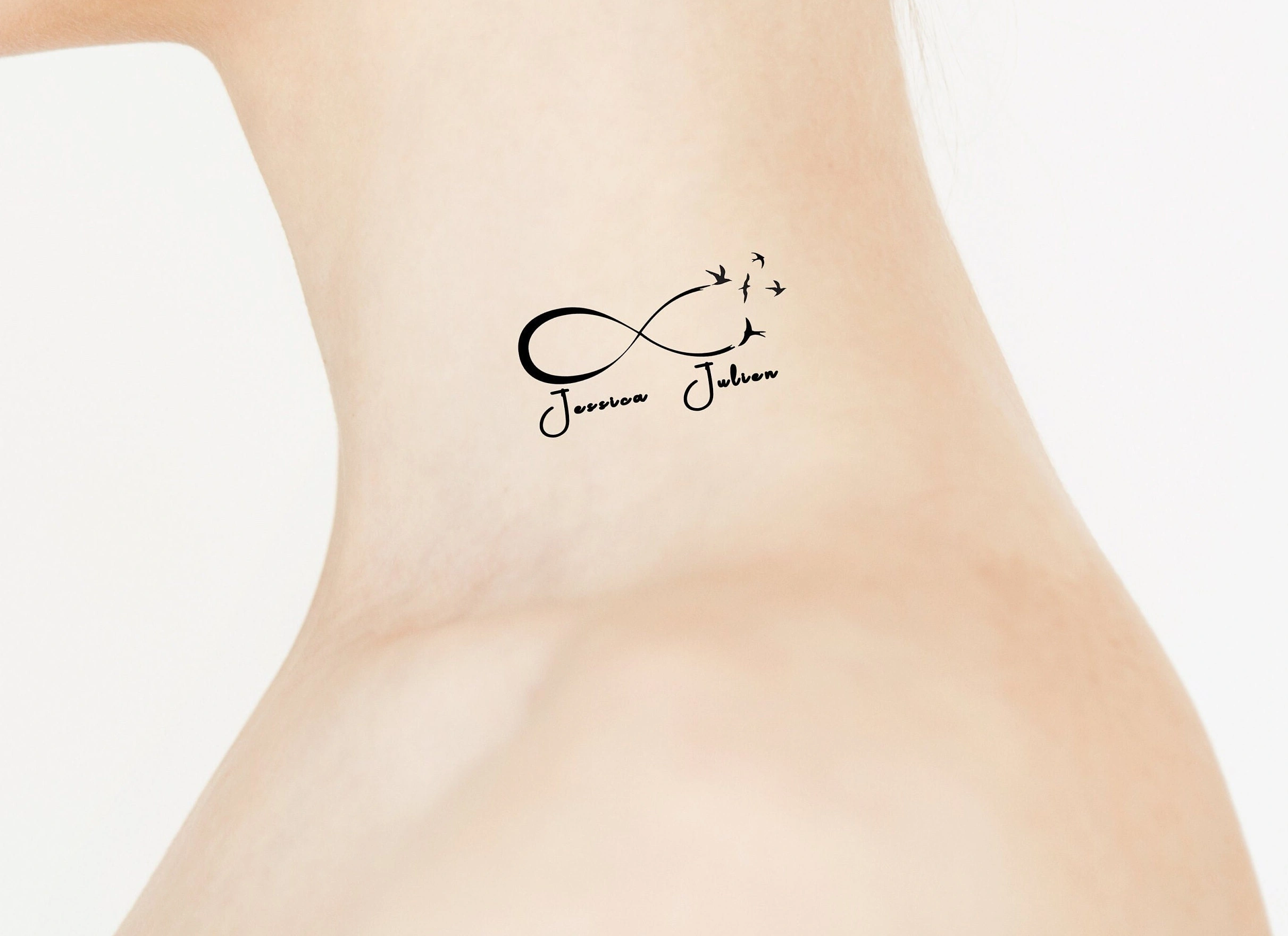 19 Charming Married Couple Infinity Tattoos For Couples