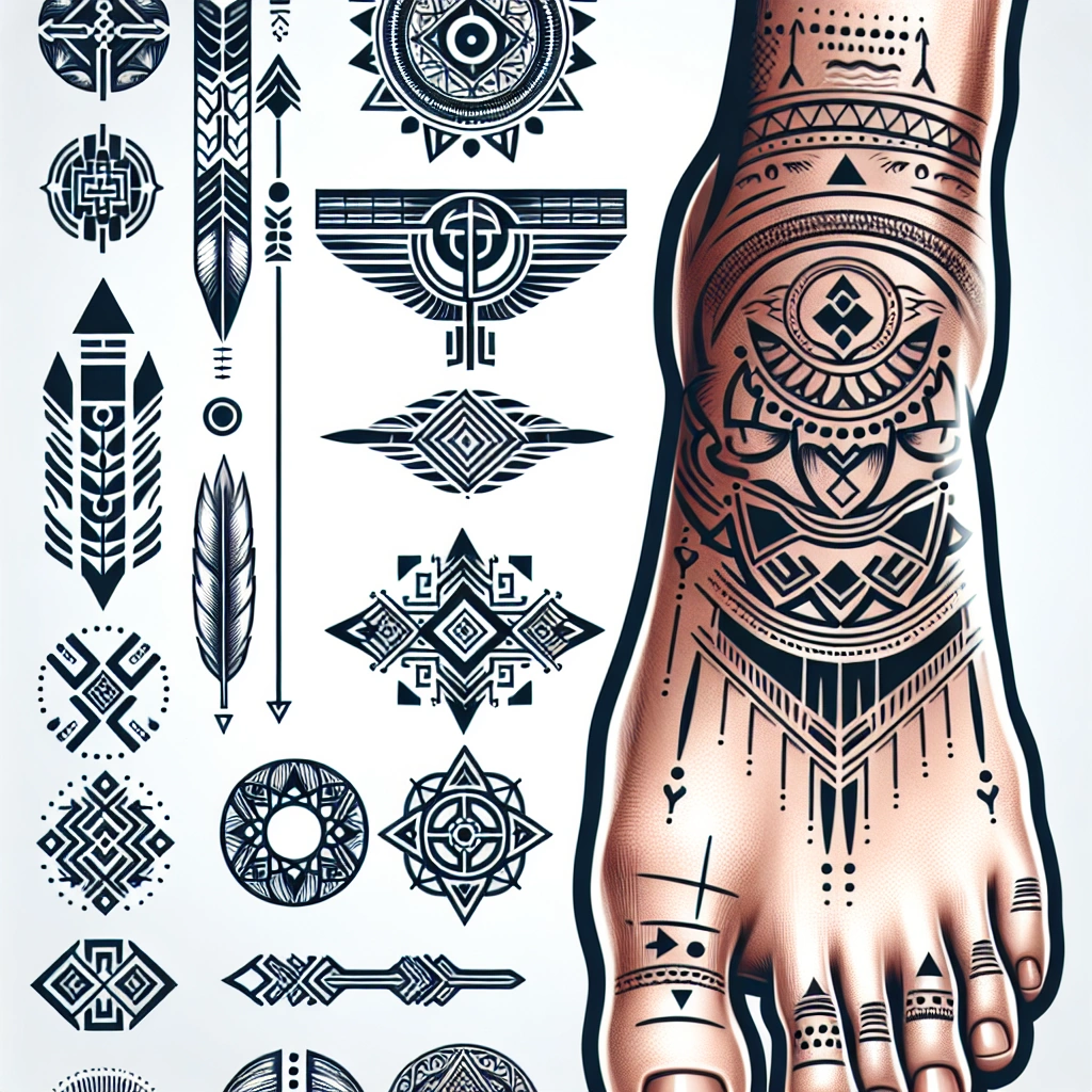 13 Strong Masculine Foot Tattoos For Men – Own Your Art