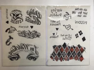 13 Bold Matching Joker And Harley Quinn Tattoos