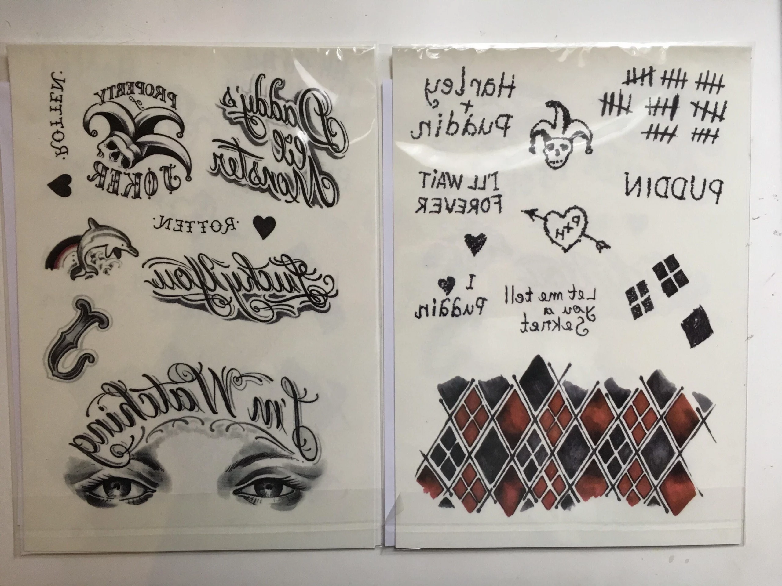 13 Heroic Matching Joker And Harley Quinn Tattoos Bold