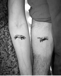 15 Inspiring Matching Tattoos For Black Couples