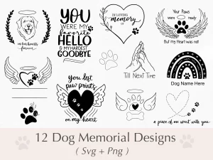 15 Stunning Memorial Tattoo Designs For Dogs