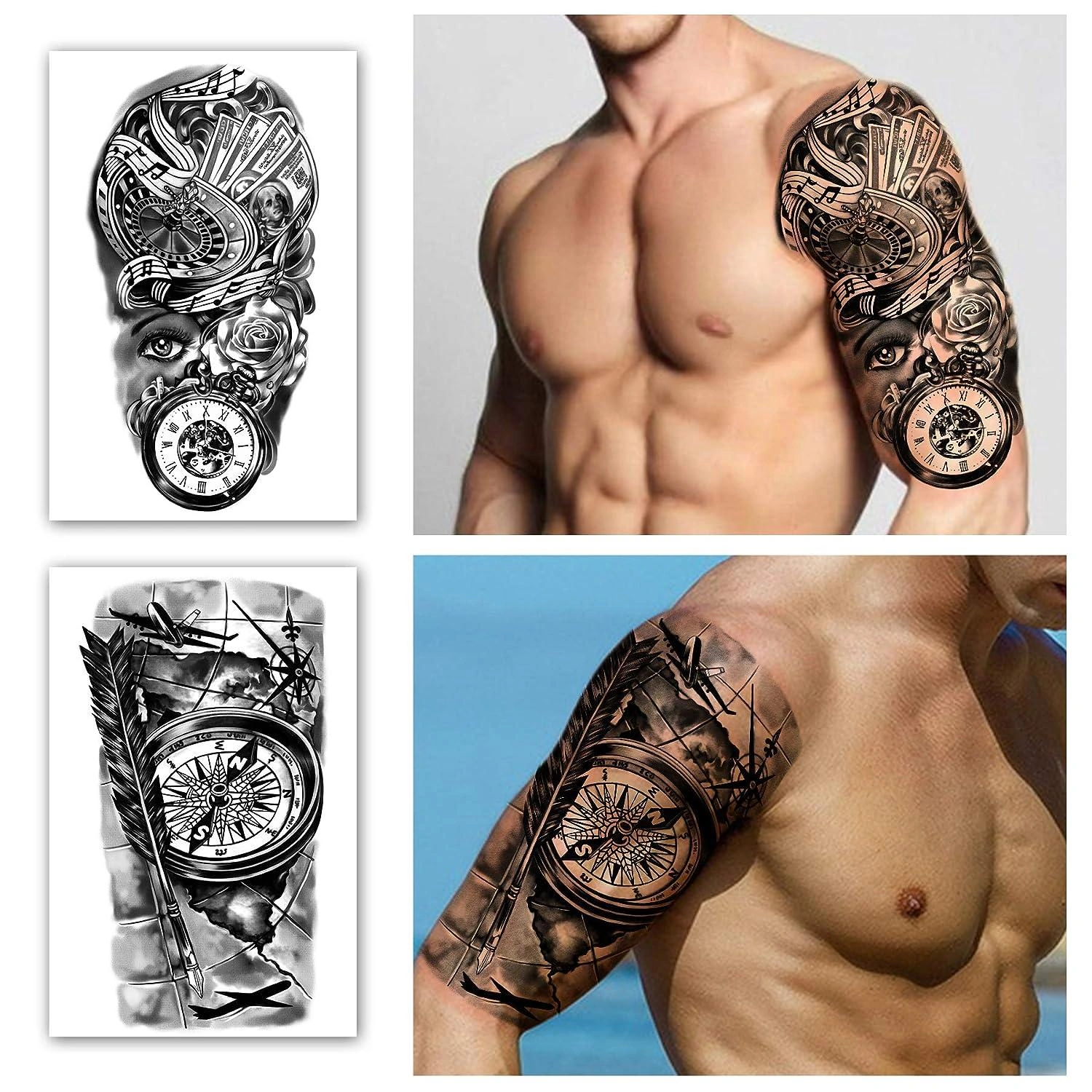 14 Bold Mens Shoulder And Arm Tattoos For The Bold