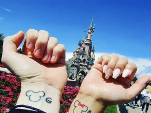 16 Charming Mickey And Minnie Tattoos For Couples Love