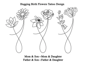 20 Elegant Mother Daughter Tattoos With Flowers: Bond