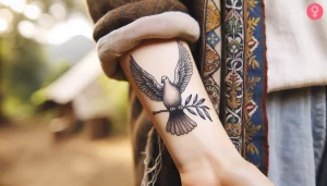 30 Timeless Doves For Tattoos Inspire Serenity