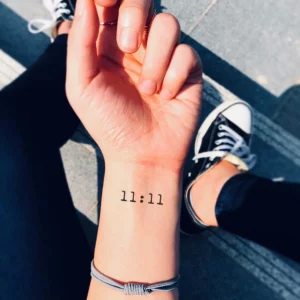 28 Popular 11 11 Tattoo Designs