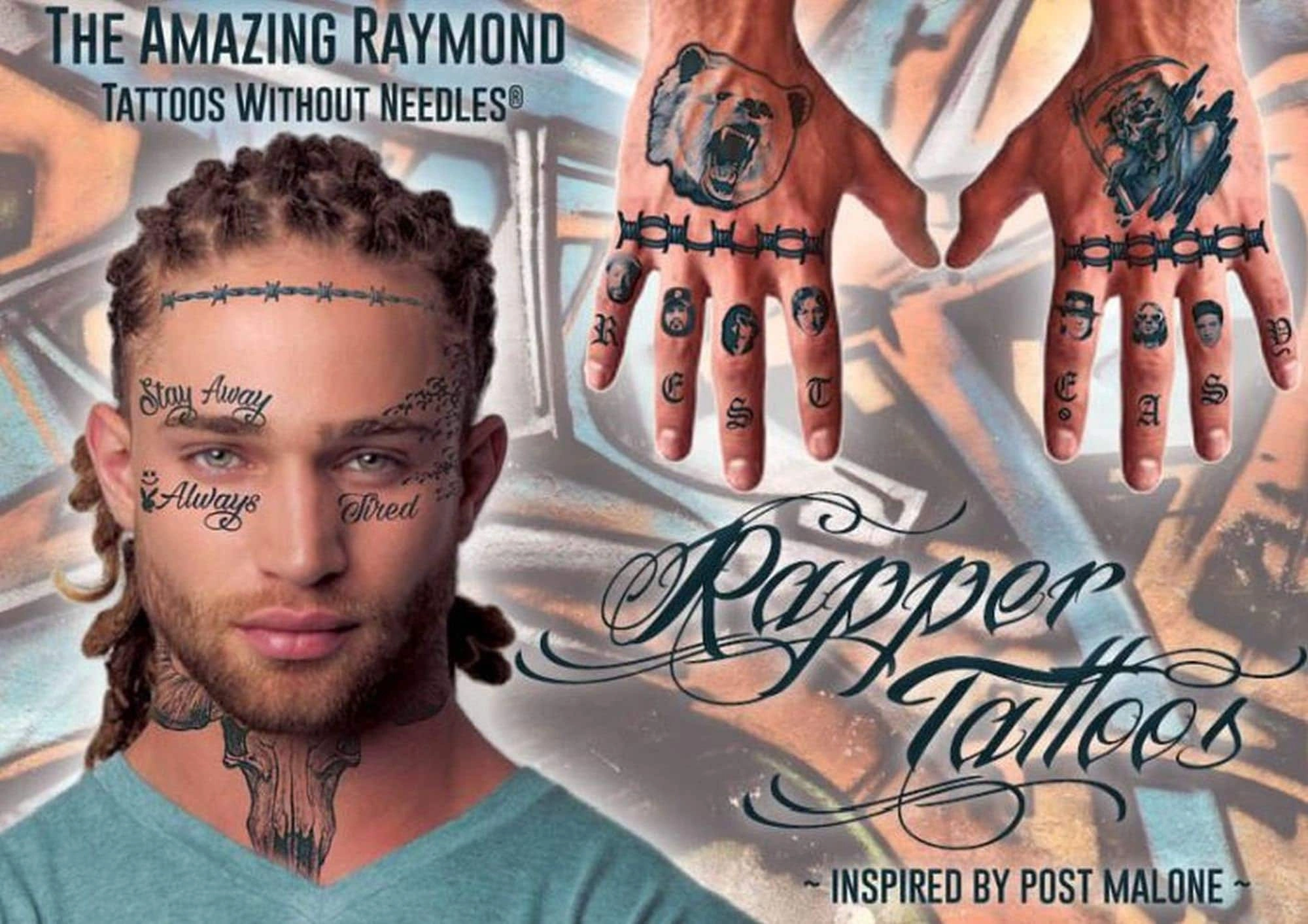 35 Stunning Post Malone Face Tattoos Amazon Bold Vibes
