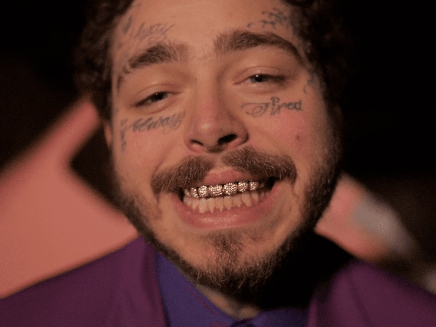 40 Epic Post Malone Face Tattoos Png Stay Bold