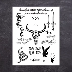 36 Fresh Post Malone Face Tattoos Temporary Ideas