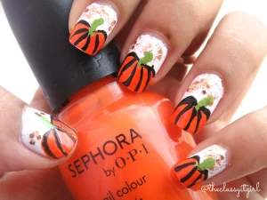 38 Pumpkin Nail Designs This Fall