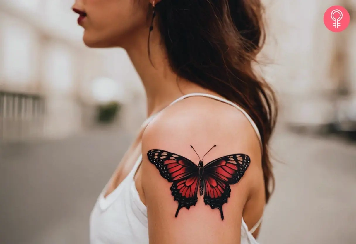 21 Bold Red And Black Tattoo Designs That Will Wow You