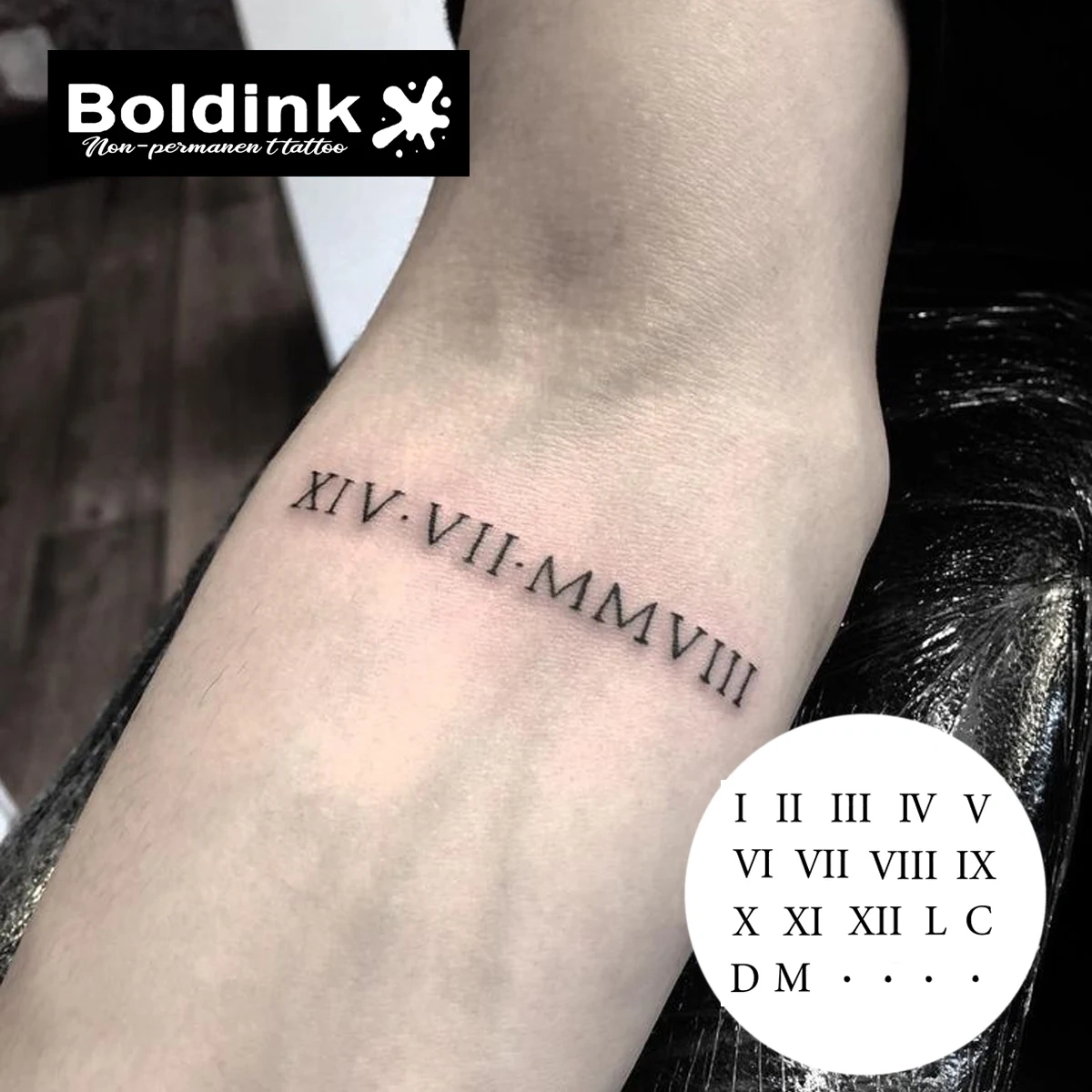 14 Bold Roman Numeral Tattoos For Guys Strength